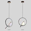 Axyaa Nordic LED Bird Pendant Chandelier for Modern Living Spaces