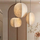 Axyaa Wabi Sabi Pendant Lights: Minimalist Nordic Dining Room Lamparas Fixture