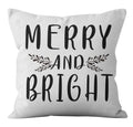 Axyaa Christmas Plaid Pillowcase for Home Sofa Decoration