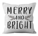 Axyaa Christmas Plaid Pillowcase for Home Sofa Decoration