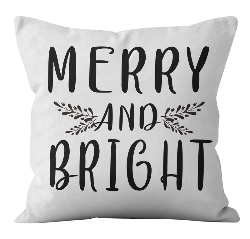 Axyaa Christmas Plaid Pillowcase for Home Sofa Decoration