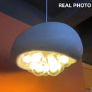 Axyaa Modern Loft G9 LED Pendant Chandelier: Minimalist Nordic Bar Hanging Lamp