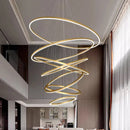 Axyaa Chandelier Pendant Lights Modern Ceiling Lamp LED Decorative Interior Lighting
