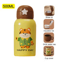 Axyaa Kids Cartoon Water Bottle - Stainless Steel Vacuum Flask