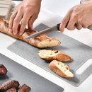 Axyaa Marbling Chopping Board Set with Holder - 4Pcs