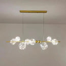 Axyaa Nordic Ring Star Chandelier Glass Ball Pendant Light