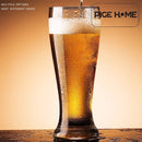 Axyaa High Waist Beer Glass 470ML - Streamlined Whiskey Glass for Bar Party