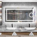 Axyaa LED Backlit Vanity Mirror with Demisting, Smart Touch, Dimmable Memory Light