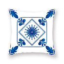 Geometric Mandala Flower Print Pillowcase for Home Decor by Axyaa