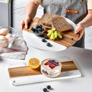 Axyaa Wood Marble Cutting Board Kitchen Gadgets Serving Board Kitchen Accessories
