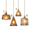 Axyaa Glass Pendant Lights for Dining Room Kitchen Living Room Bedroom Suspension Chandelier