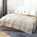 Axyaa Cotton Air-conditioning Bedspread Comforter for Twin Queen Size Bed