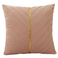 Axyaa Flannel & Dutch Velvet Pillow Cover Set - 45x45 Home Decor