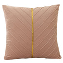 Axyaa Flannel & Dutch Velvet Pillow Cover Set - 45x45 Home Decor