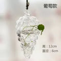Axyaa Angel Glass Vase for Living Room Decor with Hanging Hydroponic Flowers