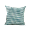 Axyaa Velvet Corduroy Pillow Cover 45x45cm: Super-Soft Striped Sofa Cushion for Romantic Home Decor