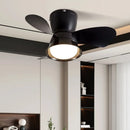 Axyaa Nordic Ceiling Fan LED Lights Remote Control Modern Home Bedroom Lighting