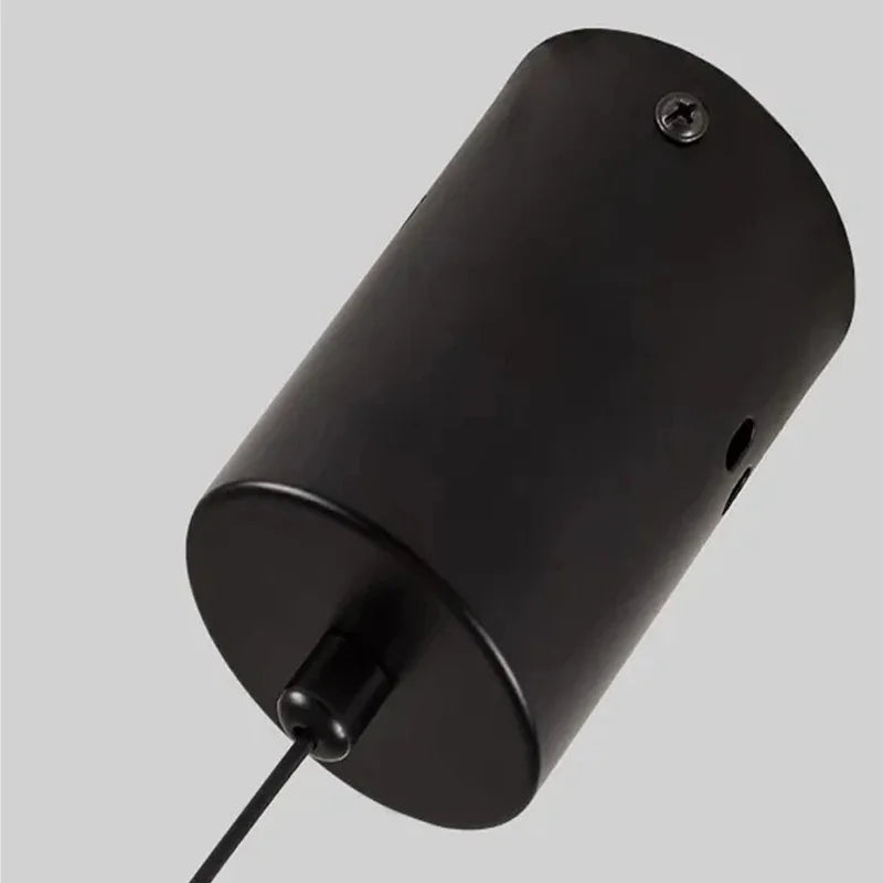 Axyaa Black Aluminum Pendant Lights for Modern Decor
