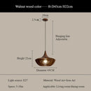 Axyaa Wooden Art Pendant Light for Modern Minimalist Decor