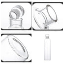 Axyaa Glass Water Bottle - Large Capacity, Multi-function, Portable, Sports Bottle
