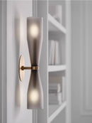 Axyaa Copper Wall Lamp for Living Room, Hallway, Bedroom - Minimalist Light Luxury