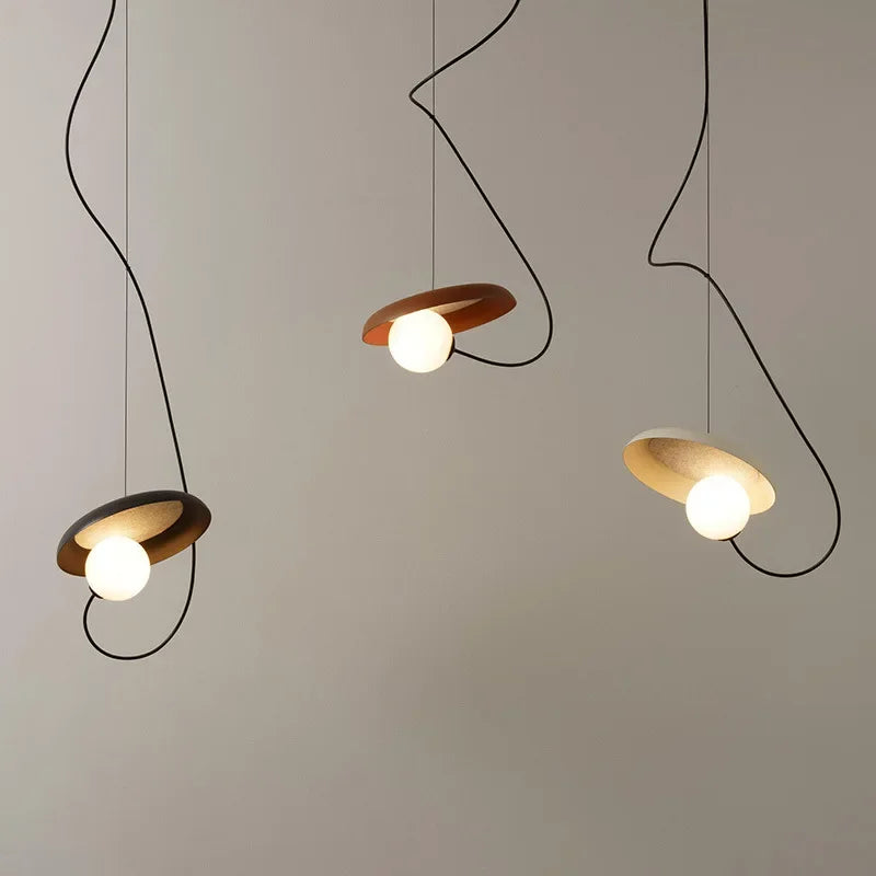 Axyaa Nordic Pendant Lights: Modern, Simple Room Decor & Bedside Lamp