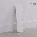 Axyaa Self-Adhesive Wooden Wall Stickers, Rectangular Skirting Lines, 1mm Thickness, Indoor Use