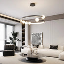 Axyaa Modern LED Chandelier Pendant Lamp for Dining and Living Room Lighting