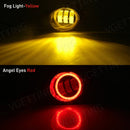 Axyaa Angel Eye Fog Light Nissan Altima Sylphy Versa X-Trail LED Daytime Running Lamp