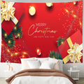 Axyaa Christmas Tapestry: Festive Holiday Party Decoration for Home Living Room Bed