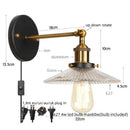 Axyaa Industrial Loft LED Wall Lights for Coffee Porch Bathroom Mirror Stairs Bedroom