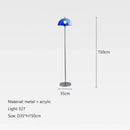 Axyaa Nordic Mushroom Floor Lamp for Retro Bauhaus Living Room