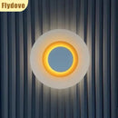 Axyaa Circular LED Wall Light for Bedroom and Living Room Décor