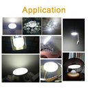 Axyaa LED UFO Ceiling Lamp E27 Bulb Indoor Lighting for Super Bright Living Room