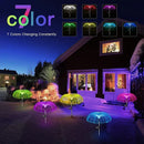 Axyaa Solar Jellyfish Lawn Lights for Outdoor Garden Decor