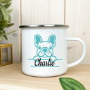 Enamel Dog Mom Custom Mug - Axyaa Dog Lovers Tea Cup Best Gift