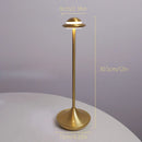 Axyaa Flying Saucer Metal Desk Lamp with USB Charging, LED Night Light