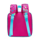 Girls Lunch Bag Axyaa - Washable, Adjustable Strap, Cute Design, Side Pocket, Water Bottle Slot