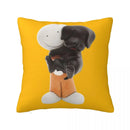 Axyaa Square Pillowcase Comfort Cover for Sofa Living Room
