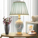 Axyaa Luxe Ceramic Table Lamp for Living Room & Bedroom décor