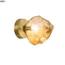 Axyaa Amber Glass LED Wall Lights - Japanese Vintage Wandlamp