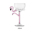 Axyaa Flamingo Stem Goblet Glass Champagne Coupe Martini Cocktail Party Glasses