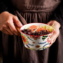 Axyaa Butterfly Love Flower Bowl Set - High-Value Creative Tableware