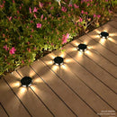 Axyaa Solar LED Buried Light for Outdoor Garden Pathway Decoration