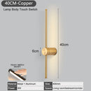 Axyaa Dimmable LED Wall Lamps: 360° Rotation LED Wall Lights for Corridor, Bedroom, Interior Lighting