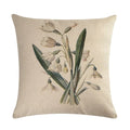 Axyaa Nordic Printed Cotton Linen Pillowcase for Home Office Decor 45*45cm