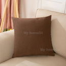 Axyaa Cotton Linen Pillow Cover Set for Home, Sofa & Car