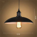 Axyaa Vintage Iron Pendant Light for Restaurant Kitchen Bar, American Country Retro Fixture