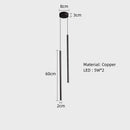 Axyaa Minimalist Pendant Lights: Gold/Black Adjustable Chandeliers for Bedroom, Living, Dining Room