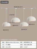 Axyaa Japan Style LED Chandelier Suspension Light for Kitchen Island & Cafe